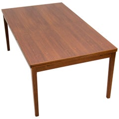 Large Teak Dining Table, Seats 12