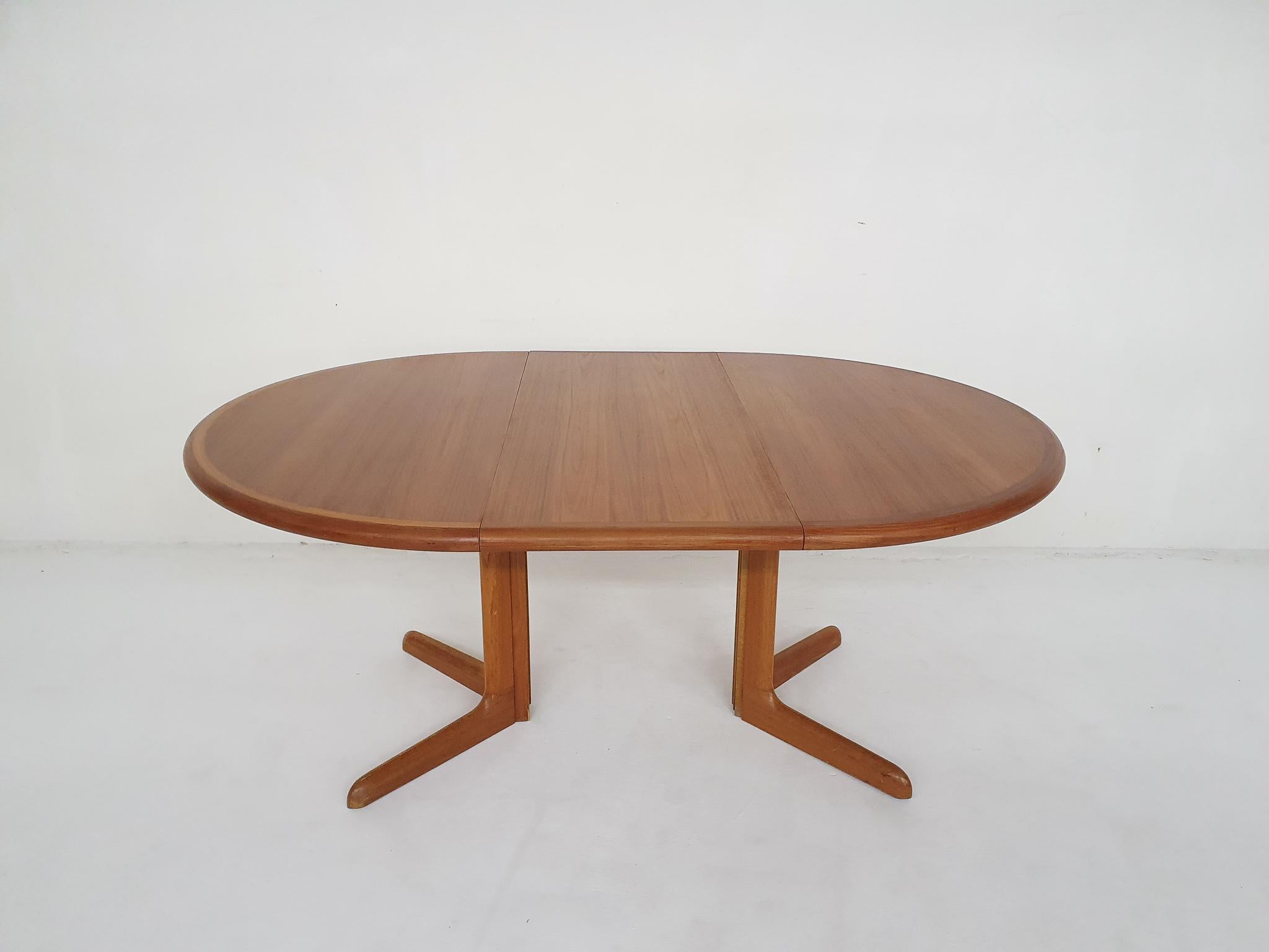 Scandinavian Modern Large Teak Extendable Dining Table by Niels Otto Moller for Gudme Mobelfabrik