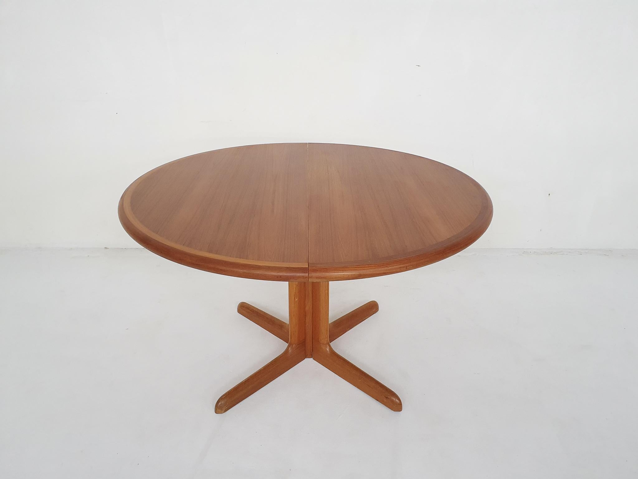 Danish Large Teak Extendable Dining Table by Niels Otto Moller for Gudme Mobelfabrik