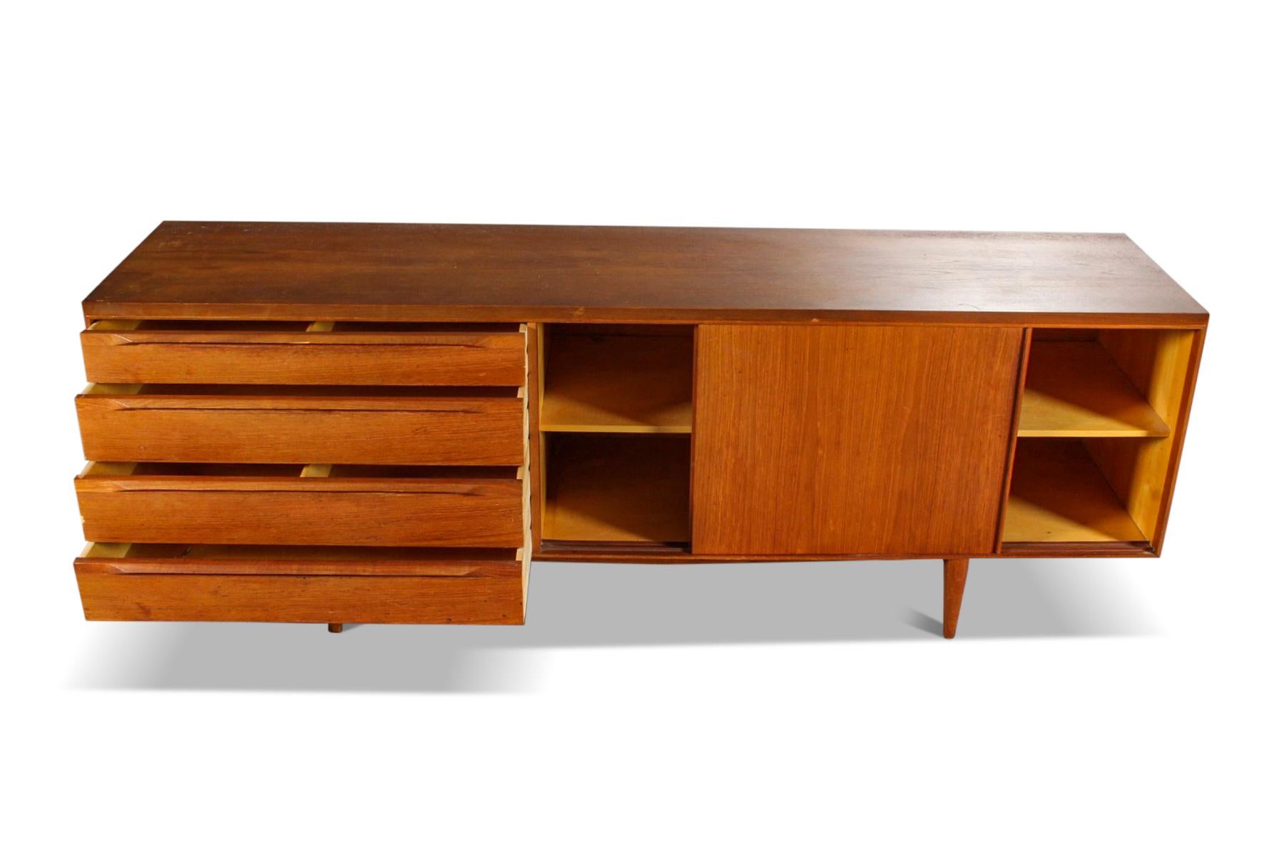 Danish Large Teak Ib Kofod Larsen Credenza