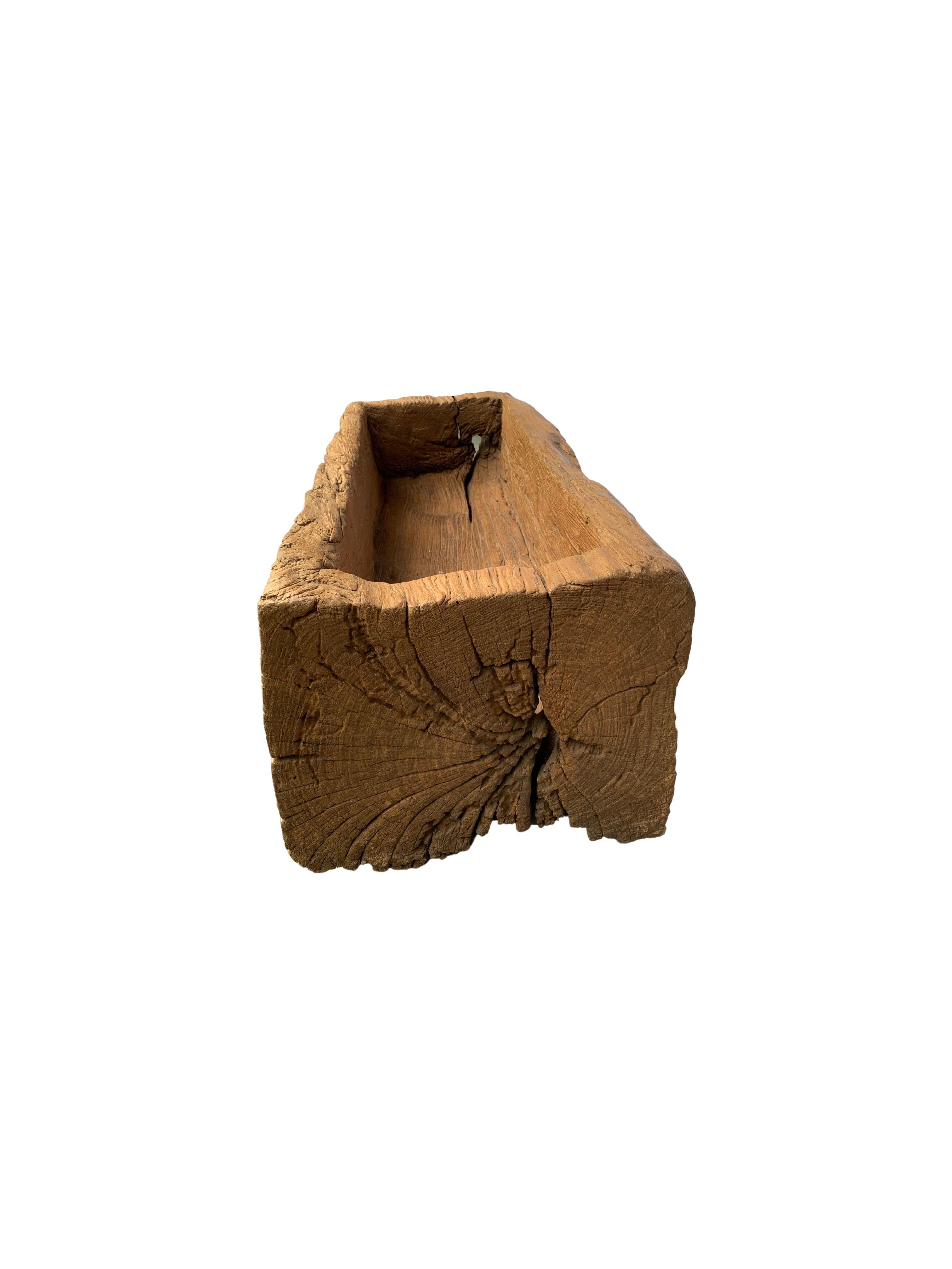 extra large teak planters