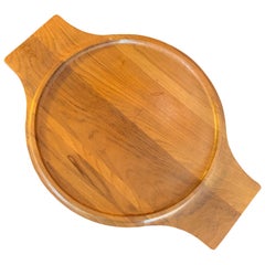 Large Teak Serving Tray by Jens Quistgaard for Dansk