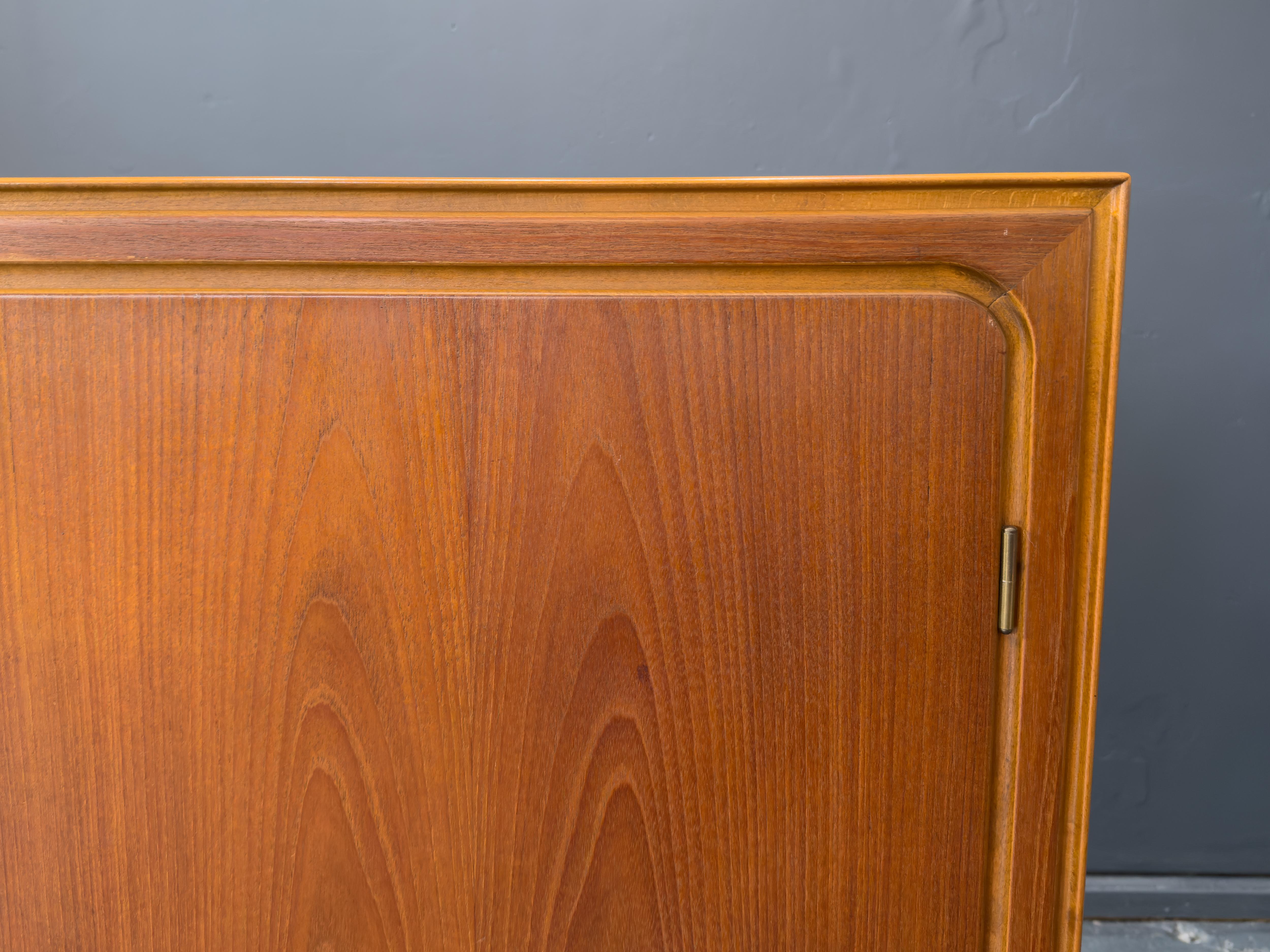Danish Large Teak Sideboard For Sale