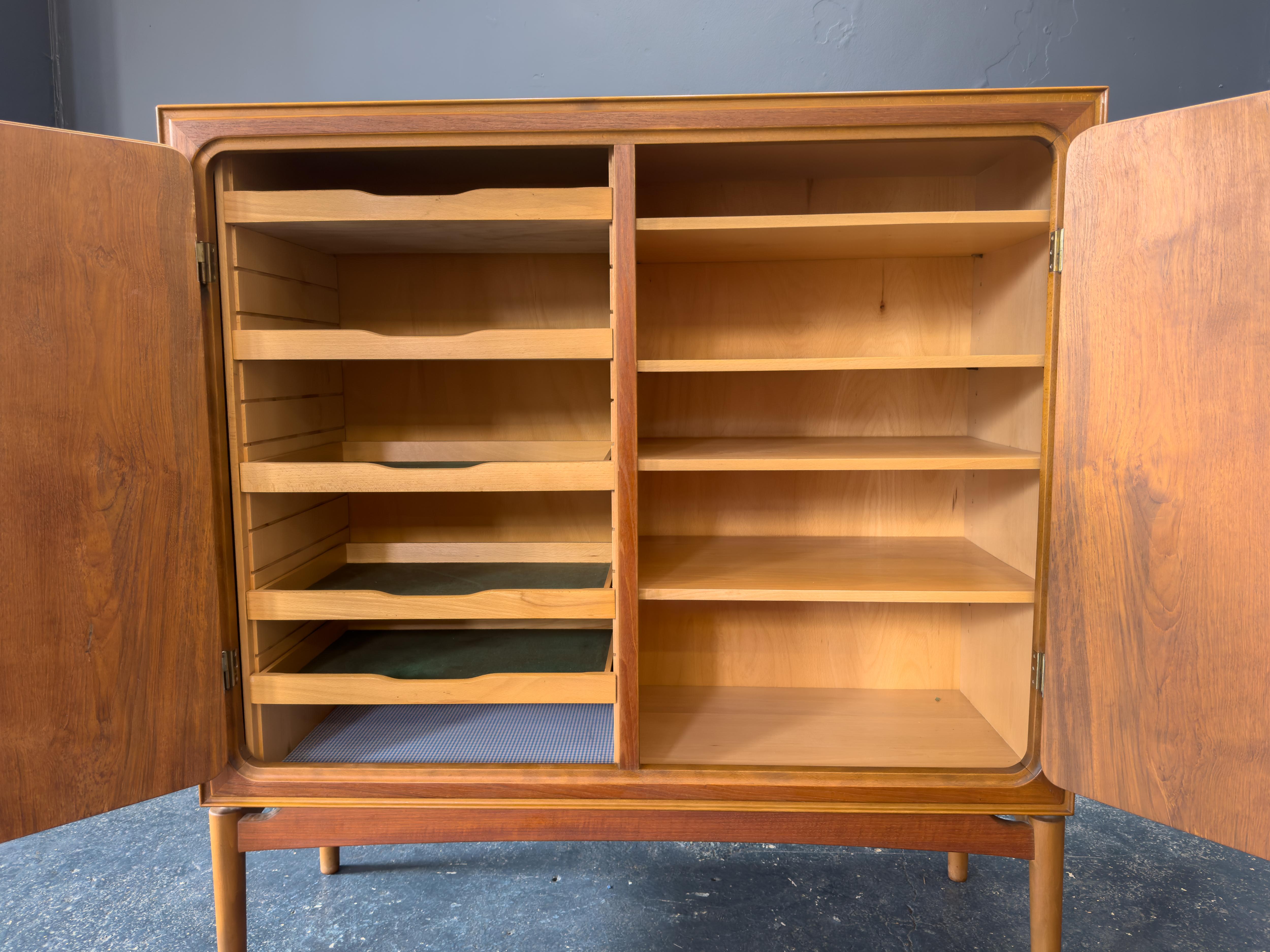 20th Century Large Teak Sideboard For Sale