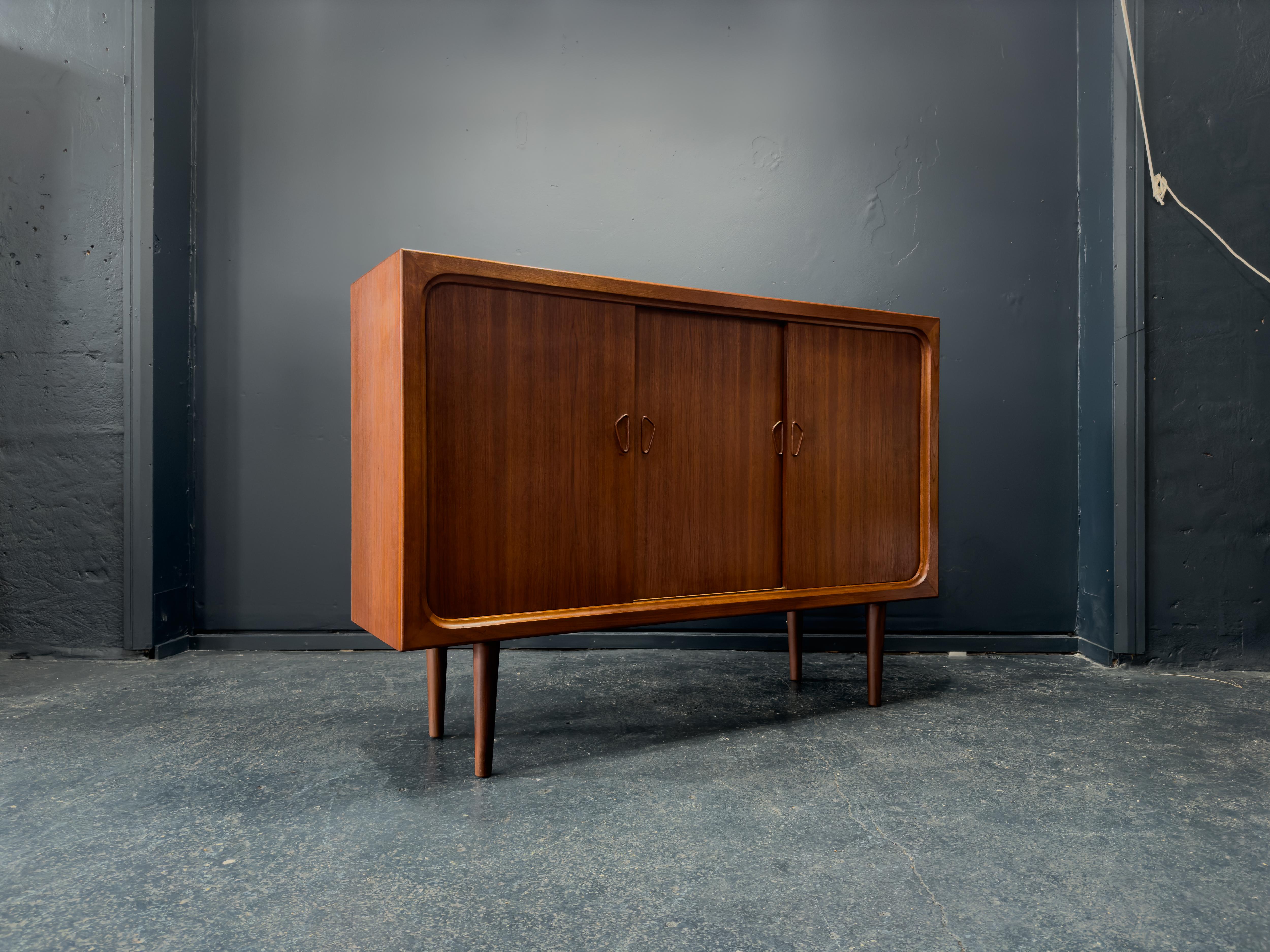 Wood Large Teak Sideboard For Sale