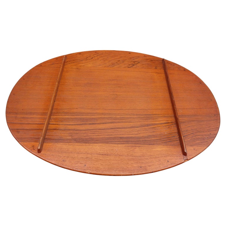 Oval Teak Tray Jens Quistgaard Dansk Denmark 19501960 For Sale at 1stDibs