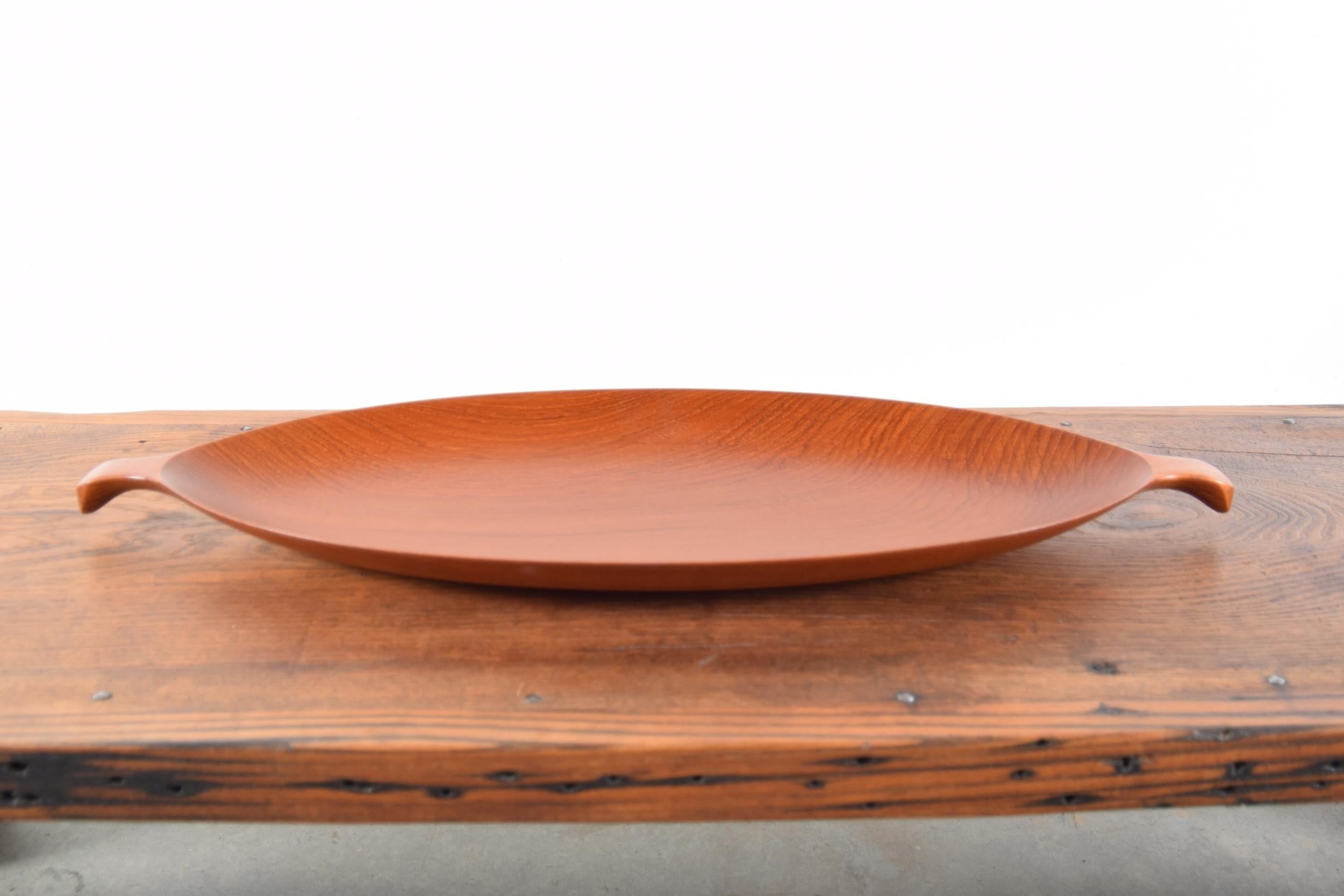 20th Century Large Teak Tray from Denmark For Sale