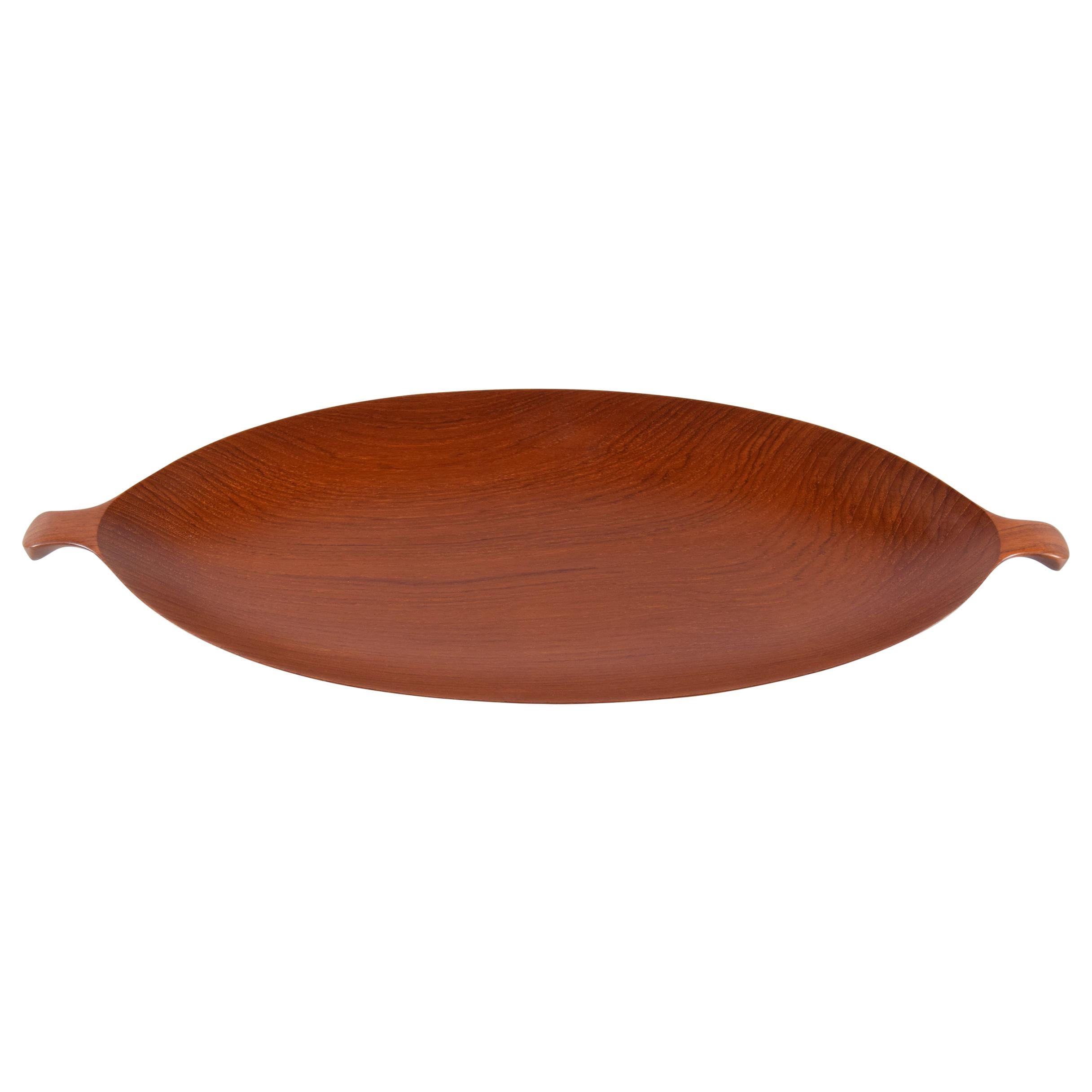 Large Teak Tray from Denmark For Sale