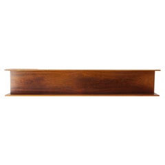 Large Teak Wall Shelf by Walter Wirz for Wilhelm Renz, 1960s