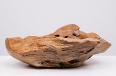 Large Teak  Wood Fruit-bowl  1970s Australia