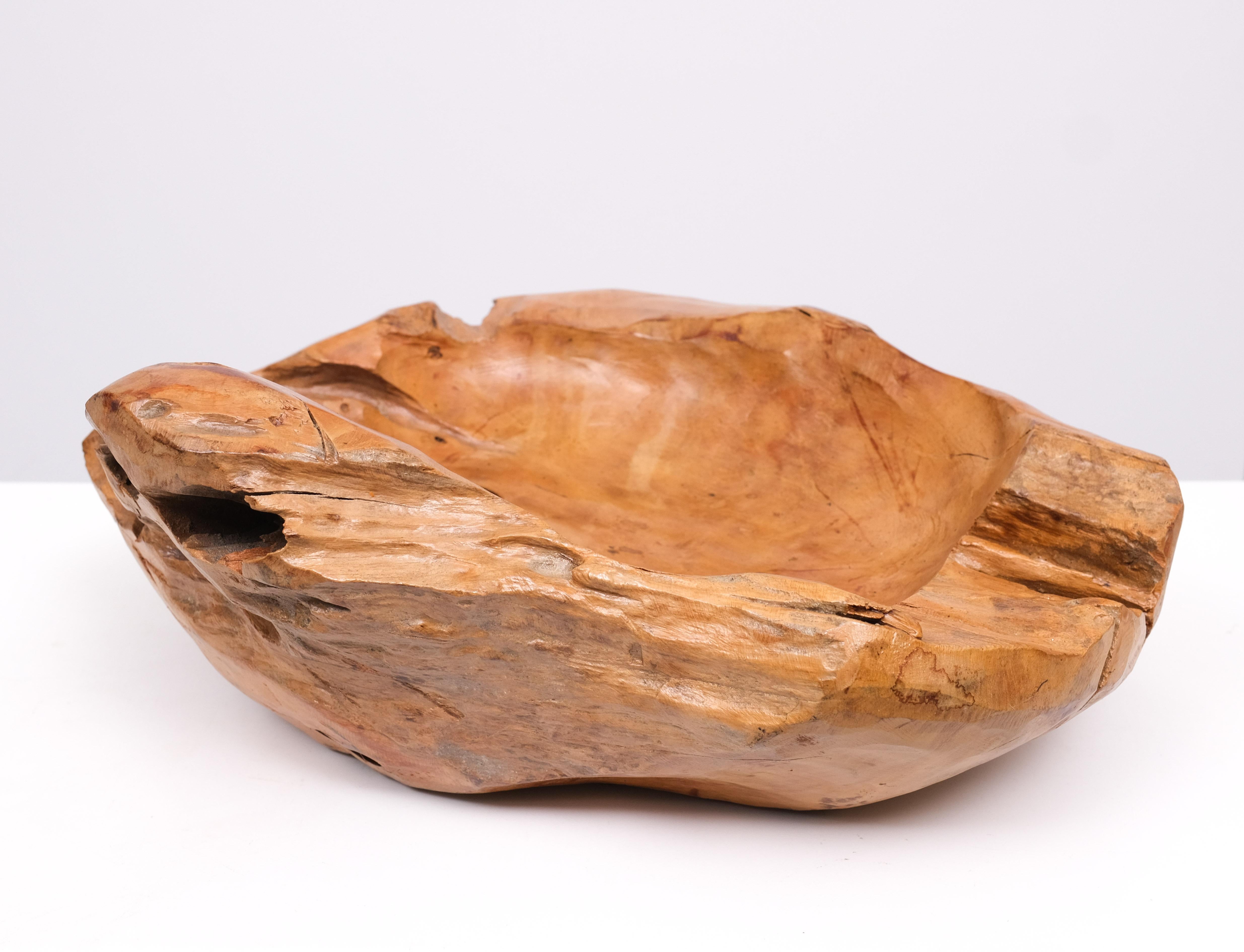 Grand Teck  Fruit-bowl Wood  Années 1970 Australie Bon état - En vente à Den Haag, NL
