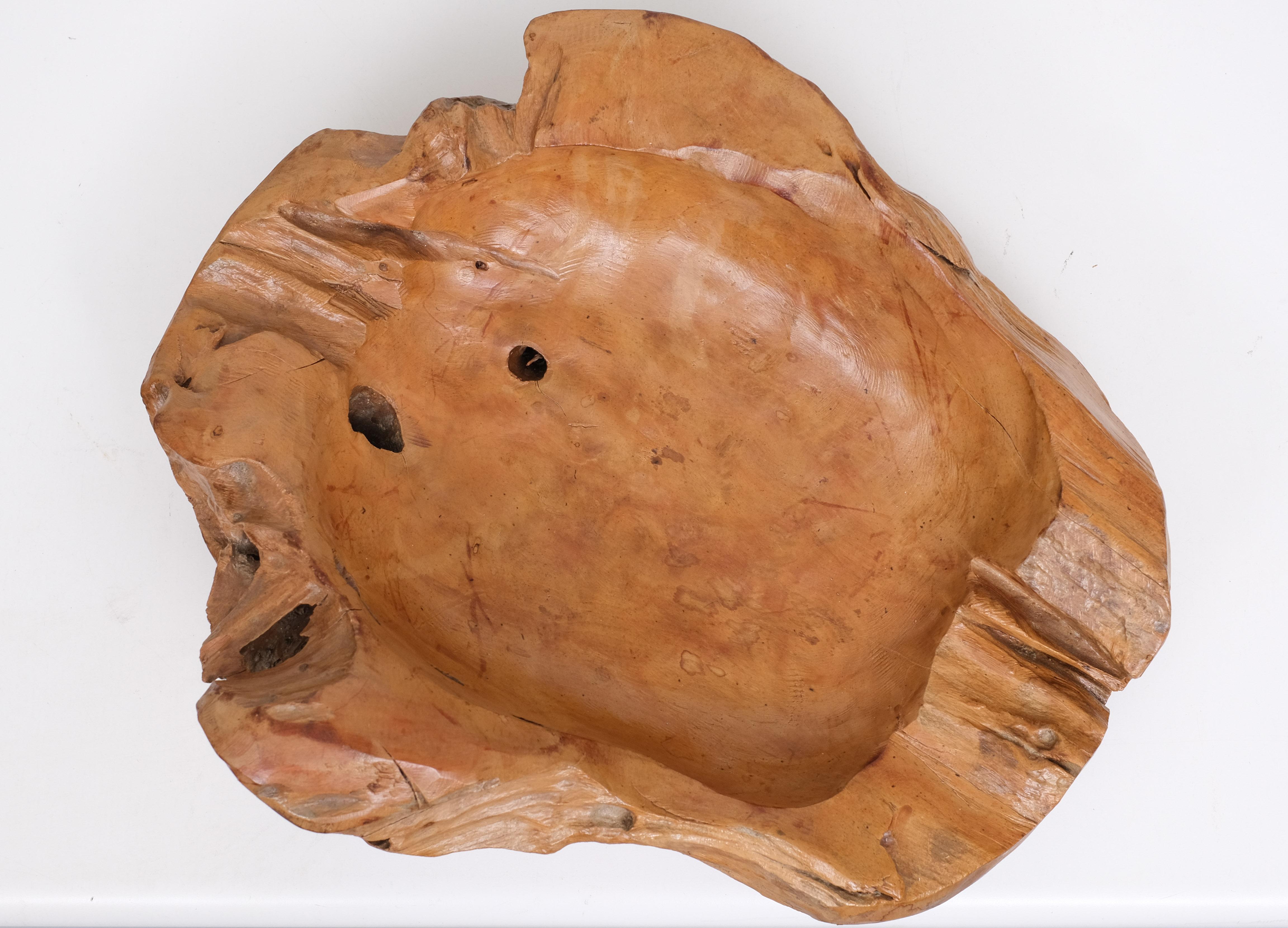 Grand Teck  Fruit-bowl Wood  Années 1970 Australie en vente 1