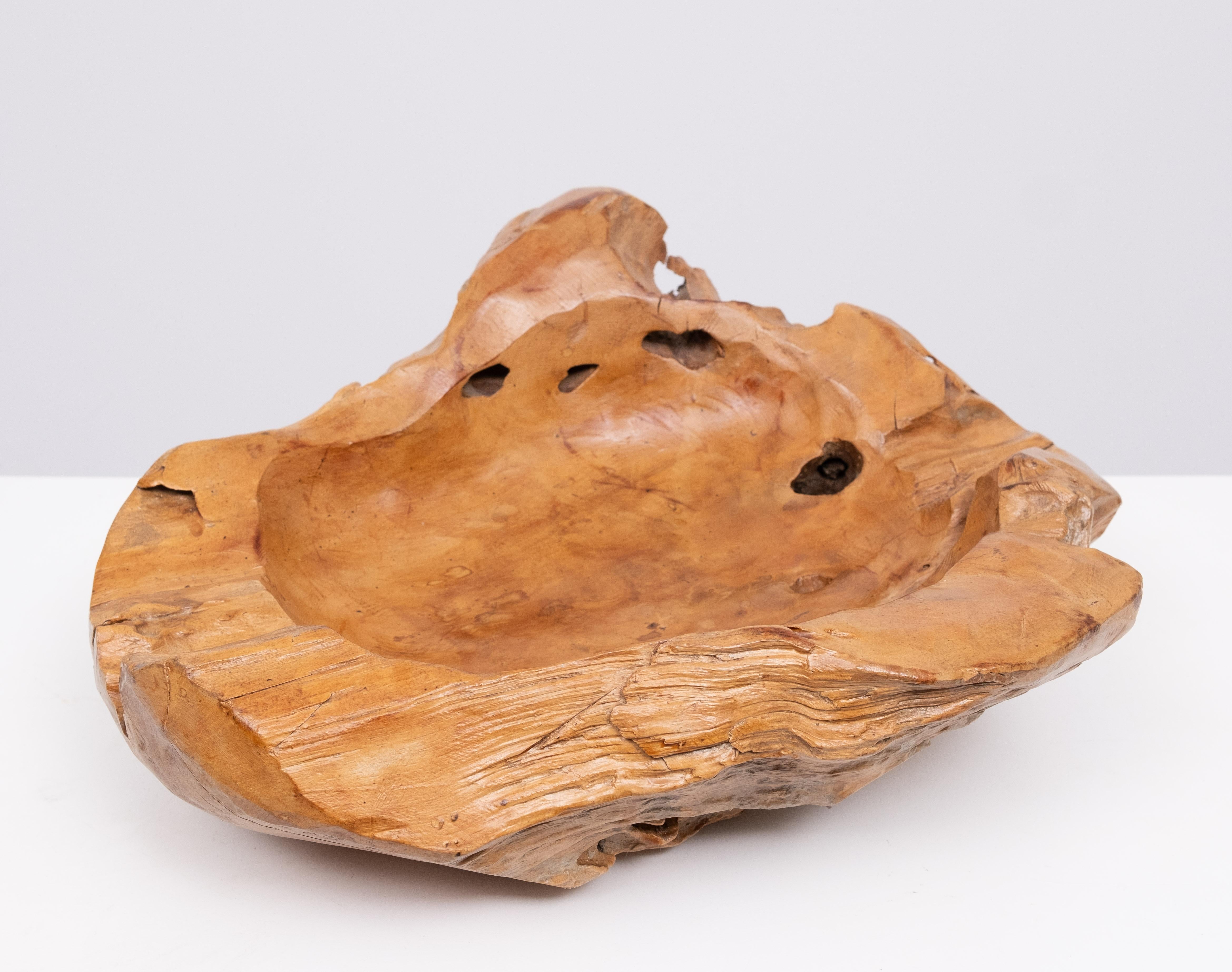 Grand Teck  Fruit-bowl Wood  Années 1970 Australie en vente 2
