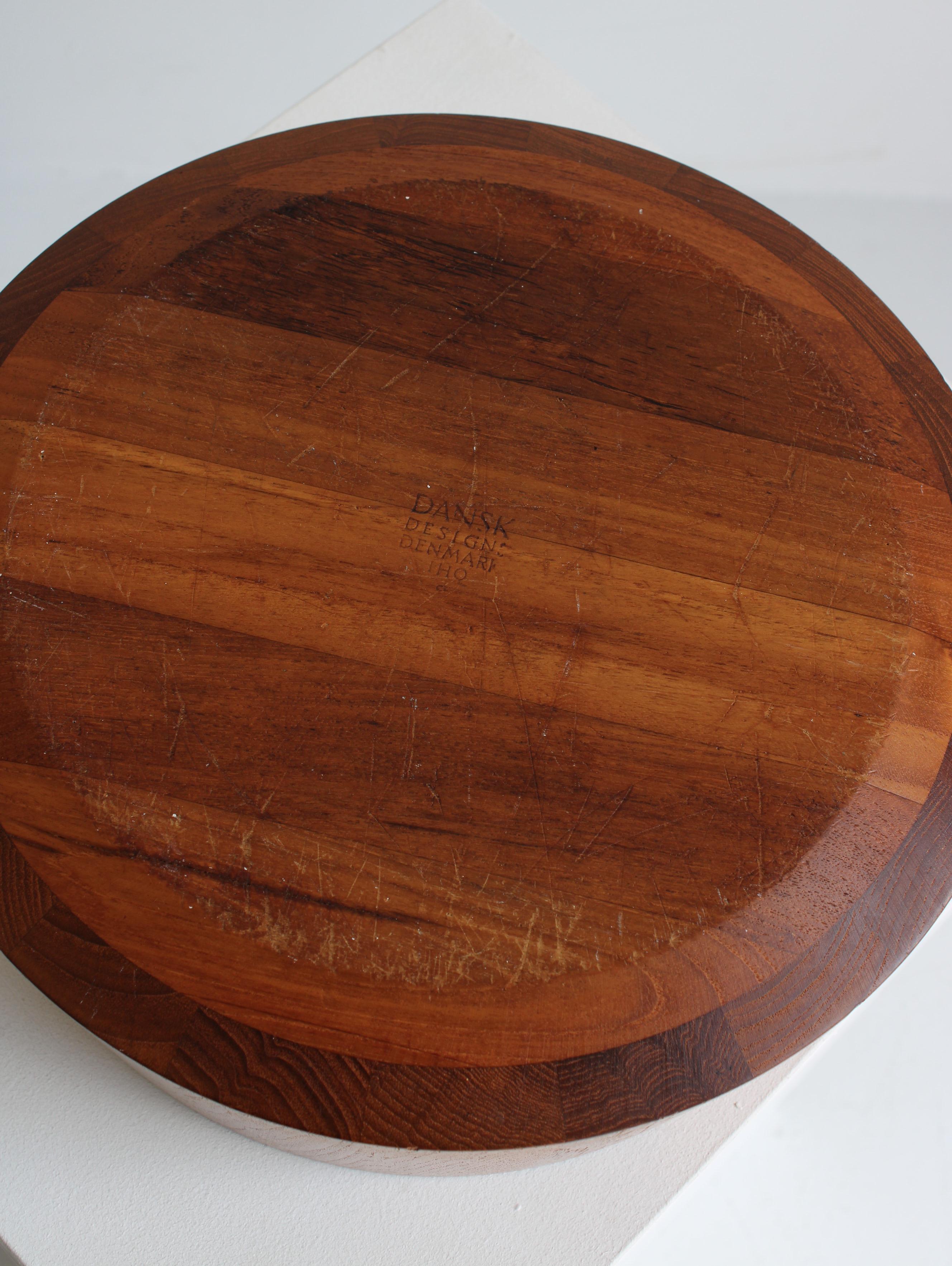 Gran cuenco de madera de teca de Jens Harald Quistgaard, Dinamarca, Años 60 en venta 2