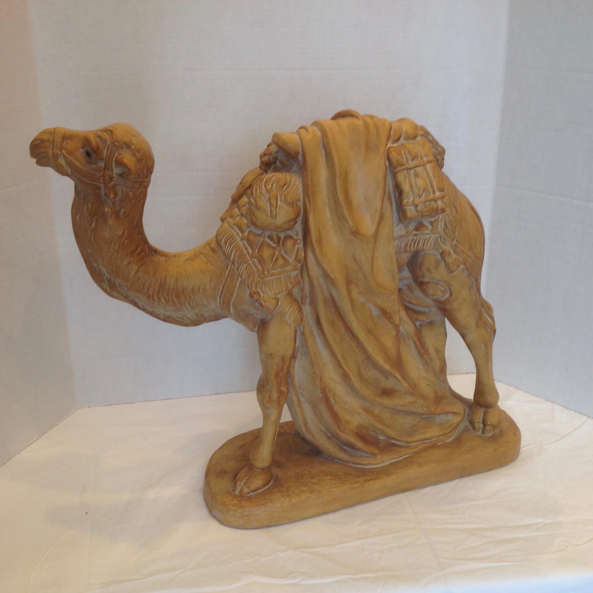 Large Terra Cotta Figure of a Camel 1