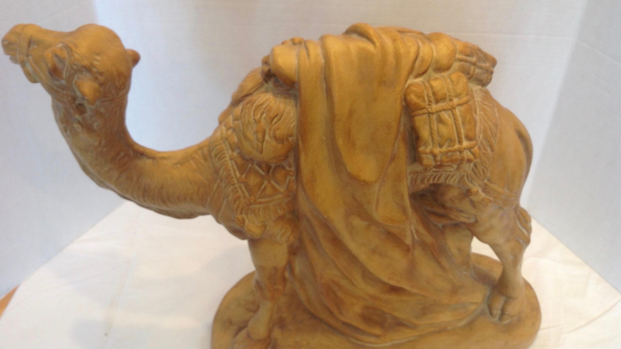 Large Terra Cotta Figure of a Camel 2