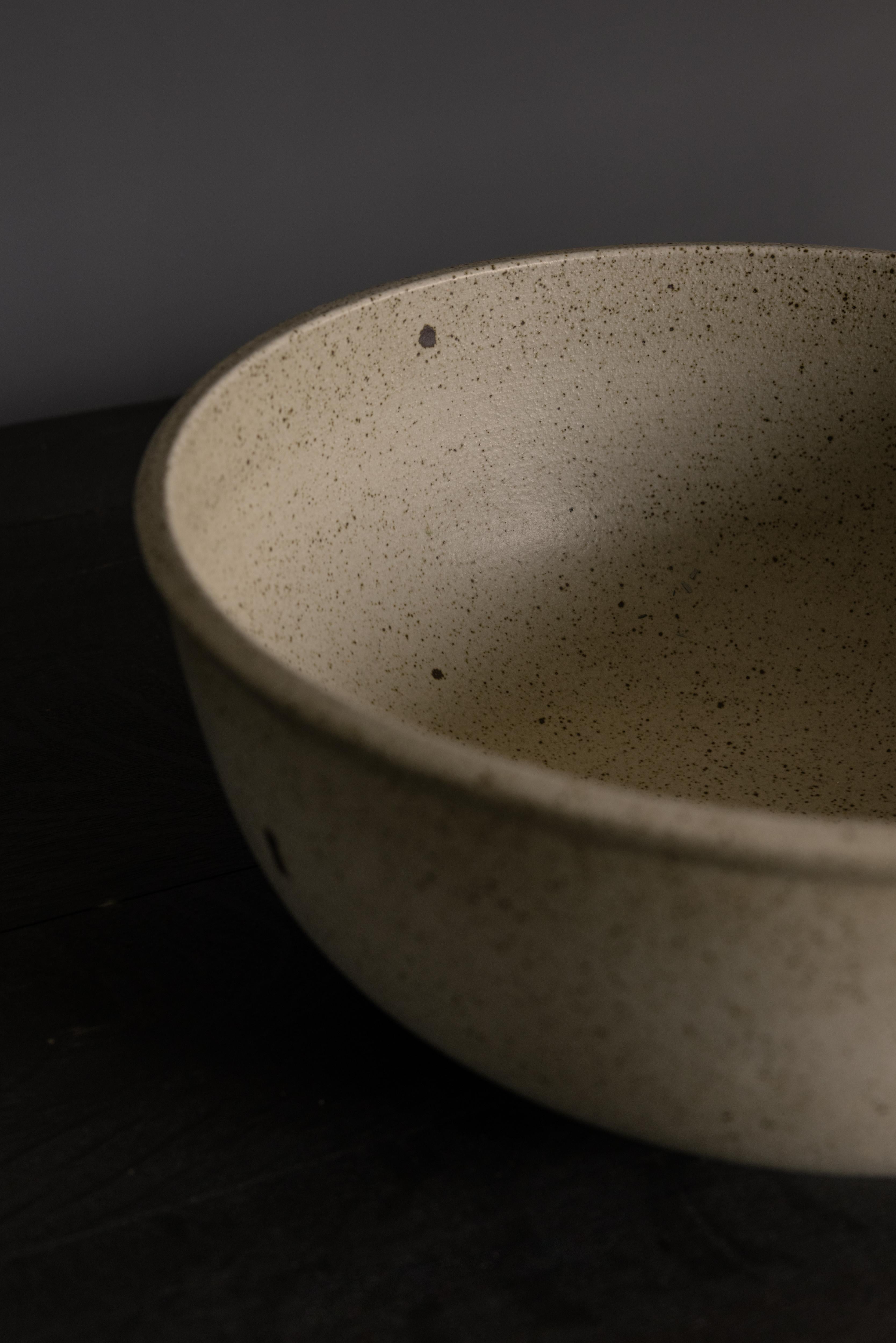 Glazed Large Terra Major Speckled Bowl by David Cressey for AP For Sale