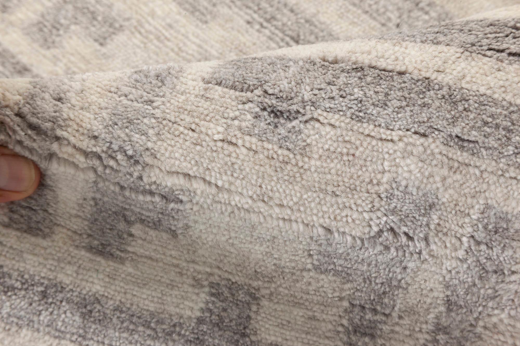 Large Terra Rug Handmade in Natural Wool by Doris Leslie Blau
Size: 13'10