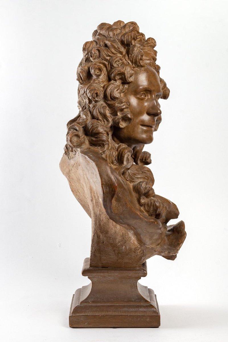 Large Terracotta, Corneille Van Clève, Jean-Jacques Caffieri, Period: 18th 1
