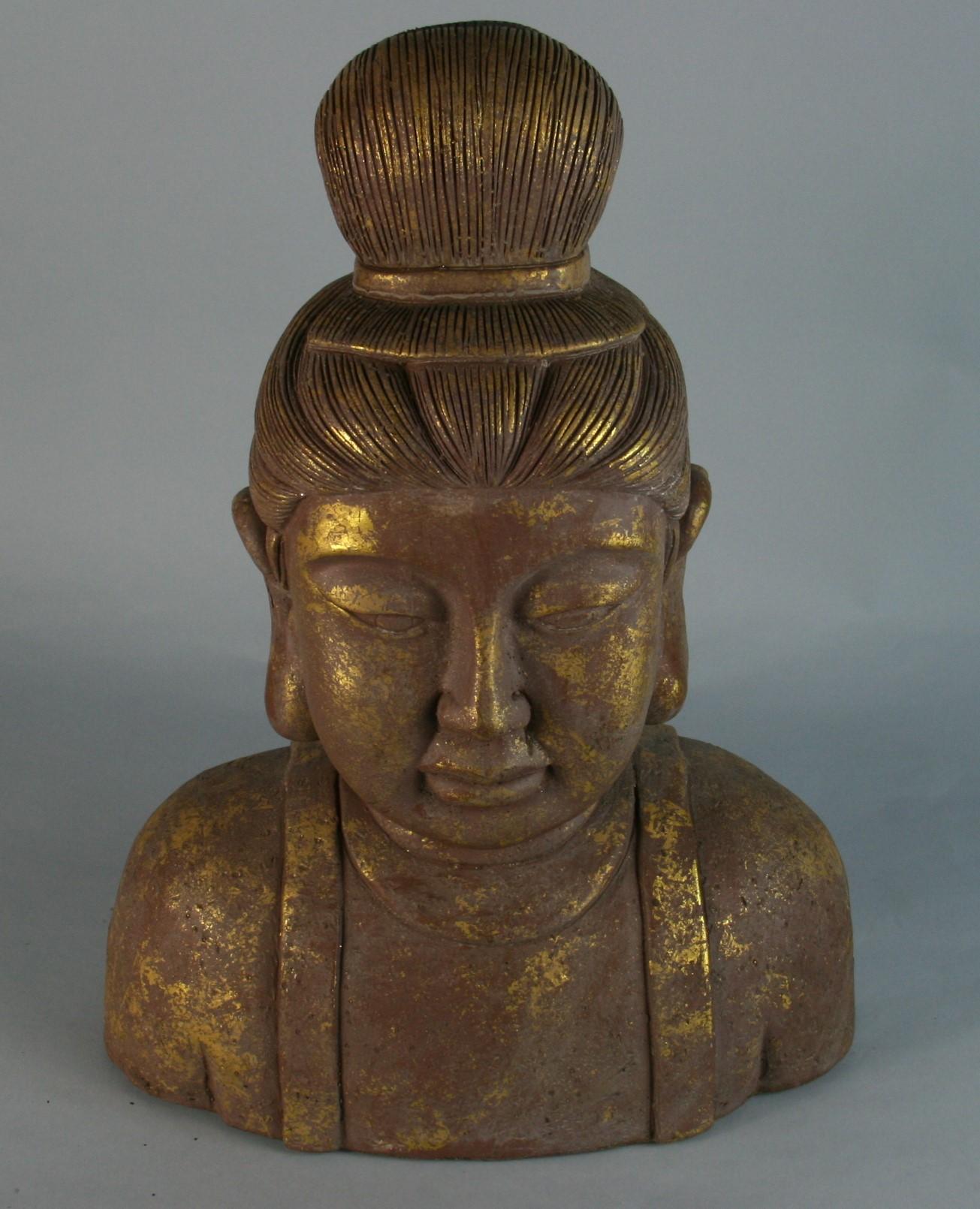 Large Terracotta Garden Buddha For Sale 3