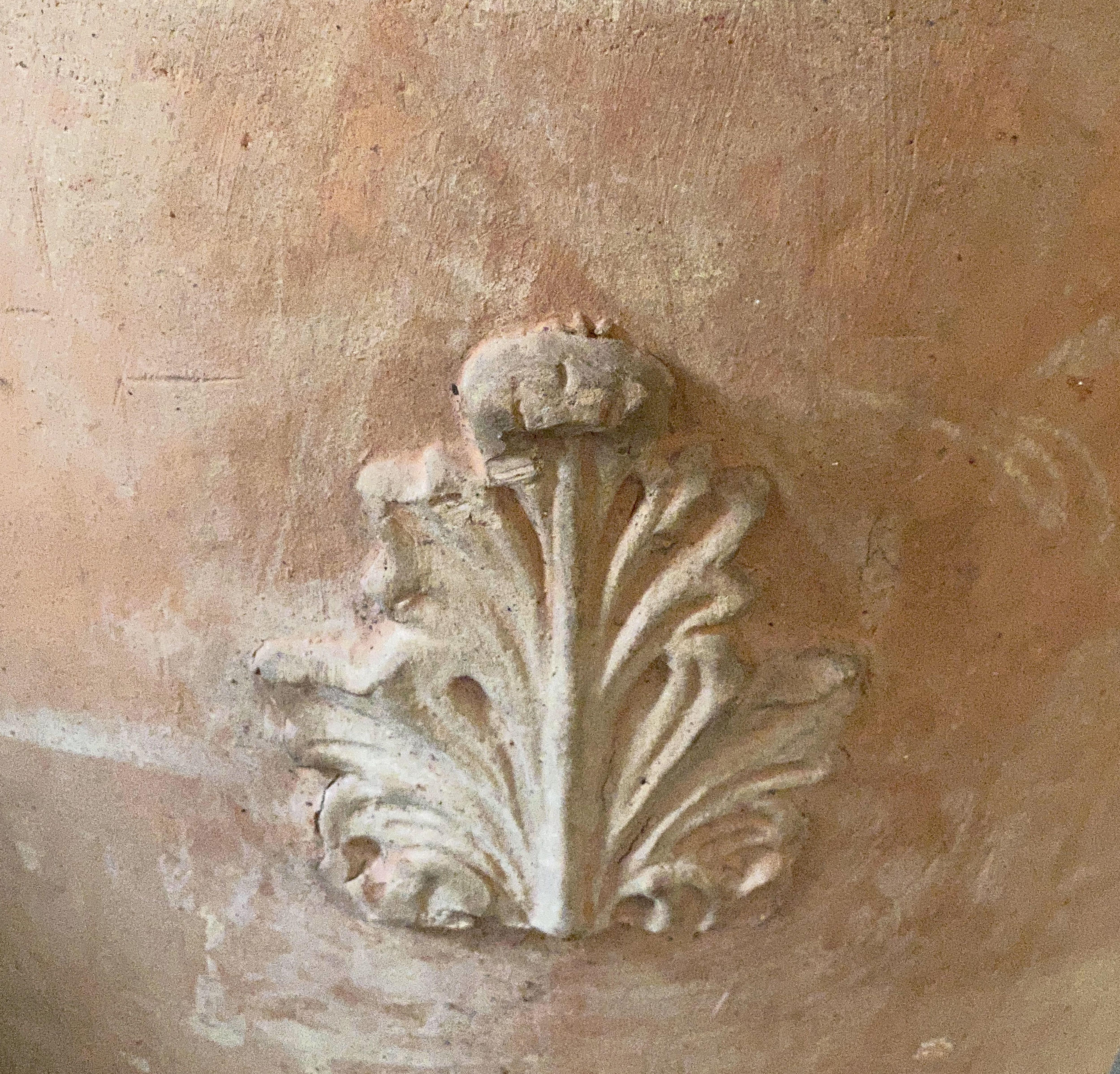 Large Terracotta Garden Urn or Oil Jar from France 3