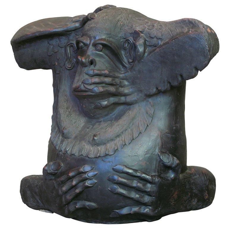 gorilla statue