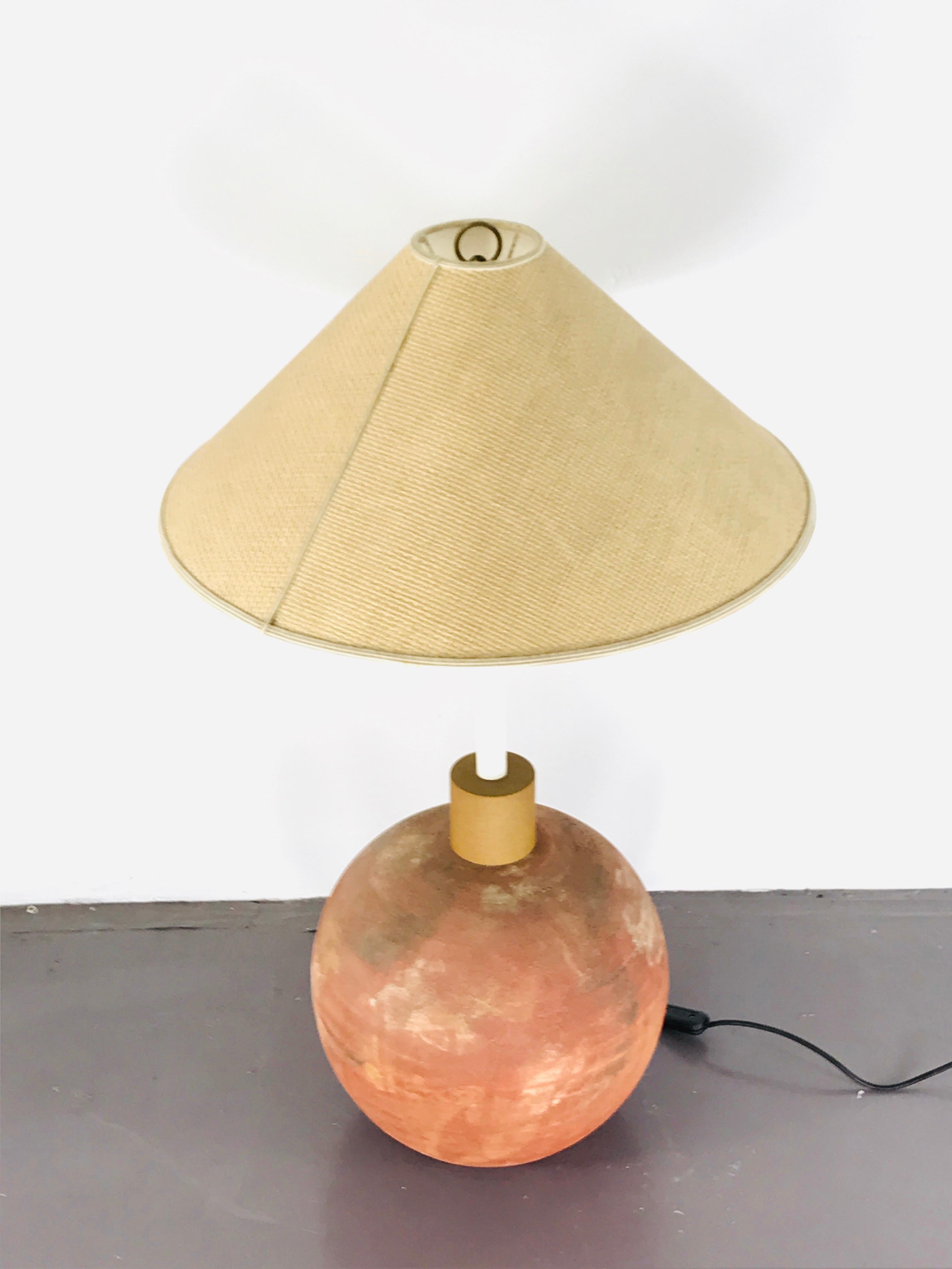 terracotta floor lamp