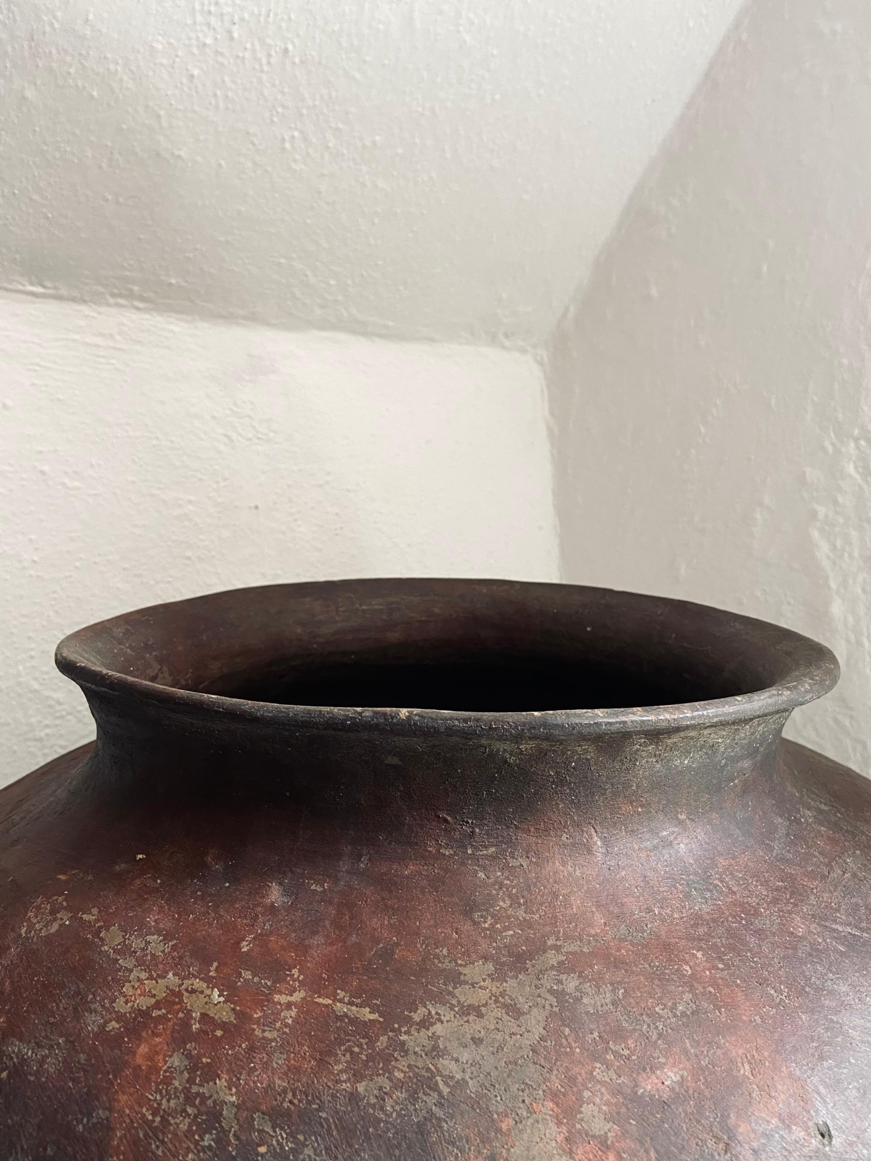 Modern Large Terracotta Water Vessel by Artefakto For Sale