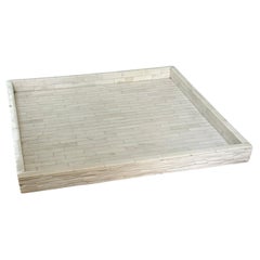 Large Tessellated Bone Tray by Studio A