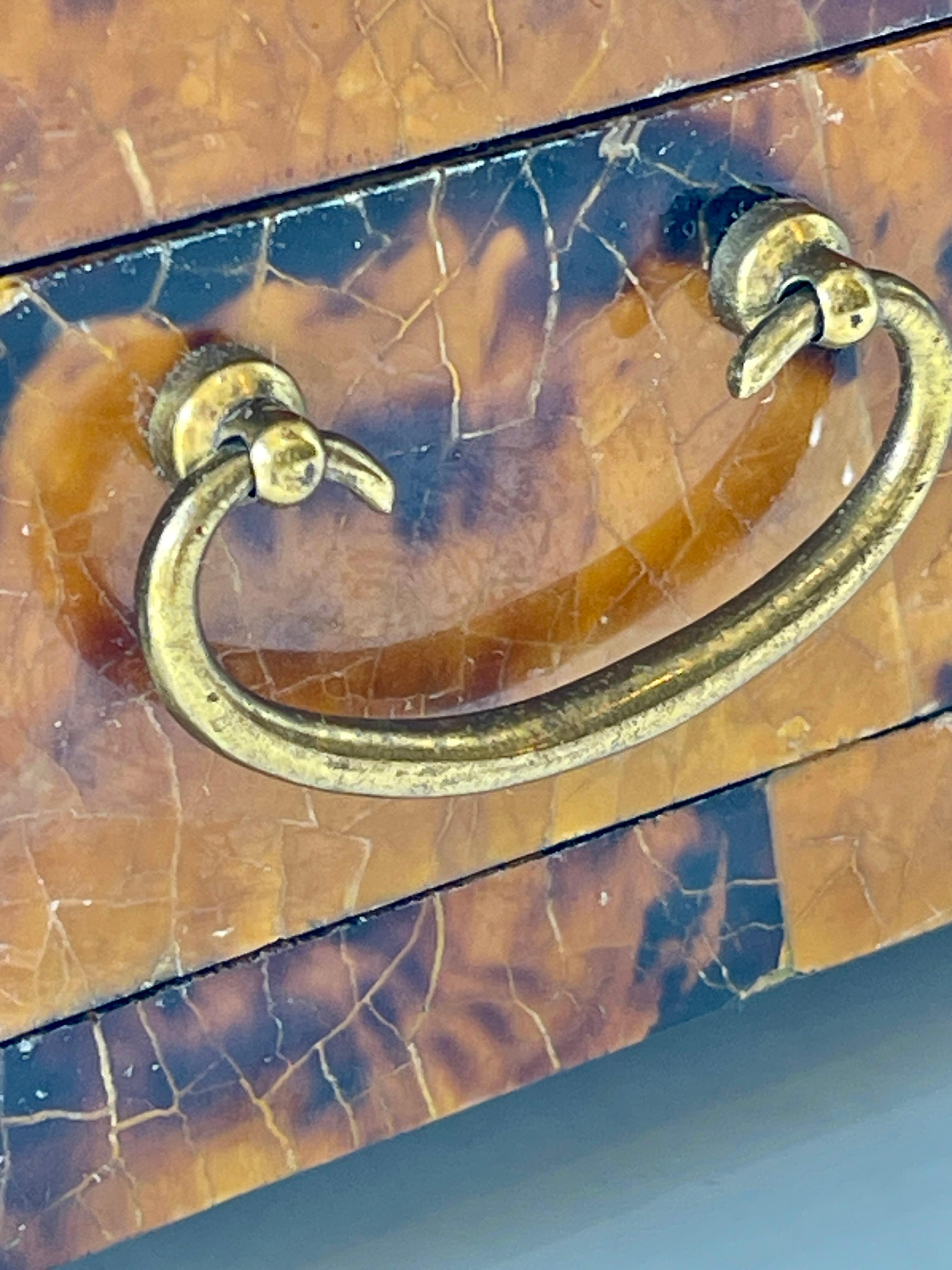 Large Tessellated Pen-shell Jewelry Box, 1970s, Attributed to Maitland Smith 4