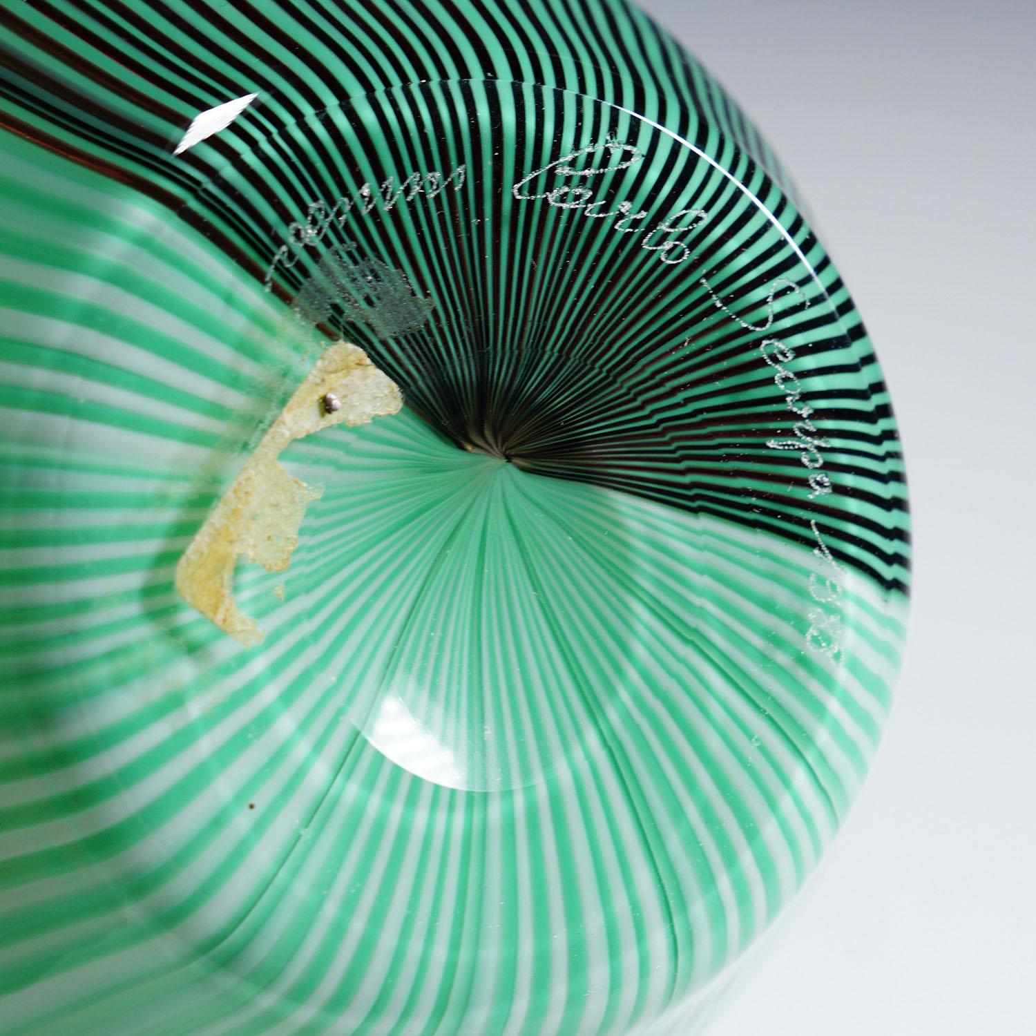 Vaso grande in tessuto di Carlo Scarpa per Venini Murano in vendita 2