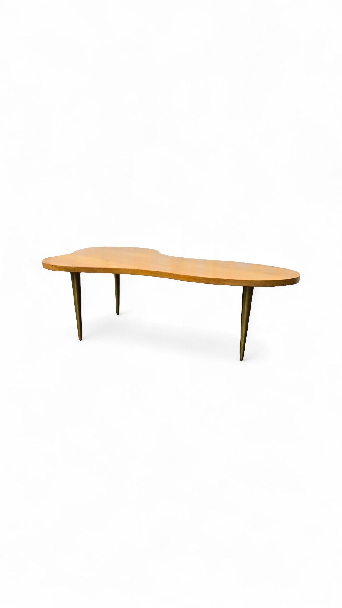 20ième siècle Grandes AT&T. Table basse Freeform de Robsjohn-Gibbings pour Widdicomb en vente