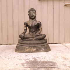 Large Thai Bronze Buddha
