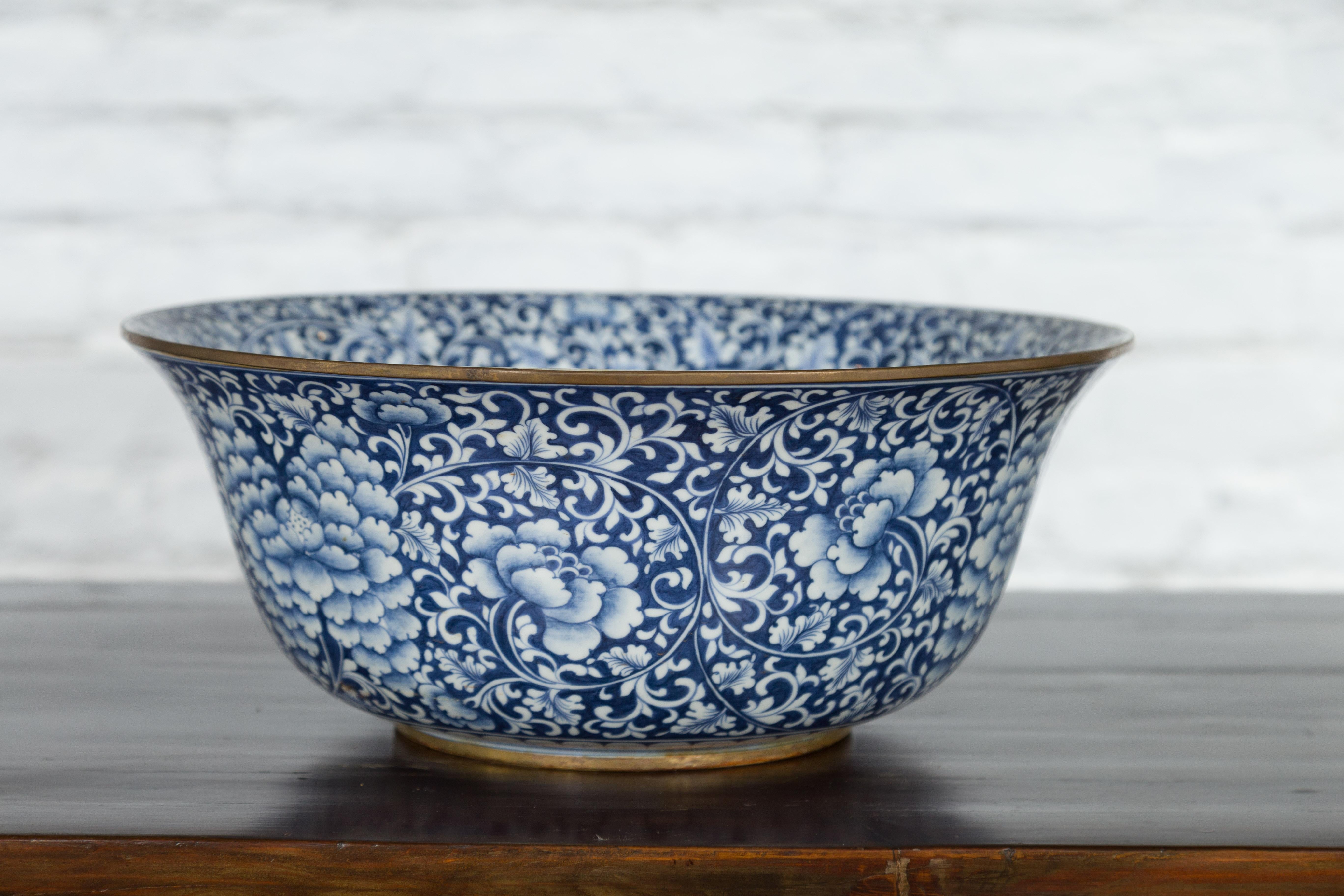 blue and white porcelain bowls