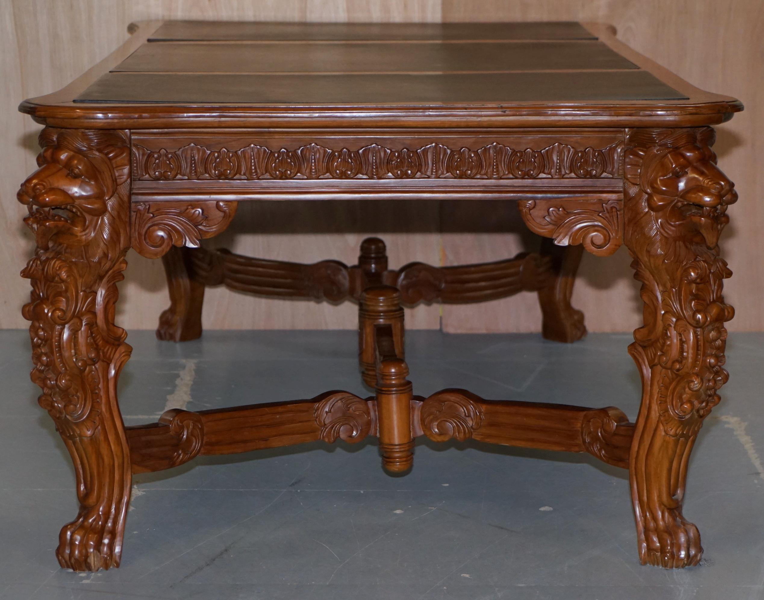 large writing desk with drawers