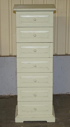 LARGE THE PIER TALLBOY DRAWERS IN PiNE WITH VINTAGE FRENCH STYLE PAINTED FINISH