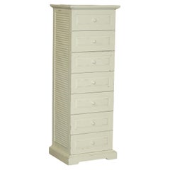 LARGE THE PIER TALLBOY DRAWERS IN PiNE MIT VINTAGE FRANZÖSISCHEM STIL LACKIERT
