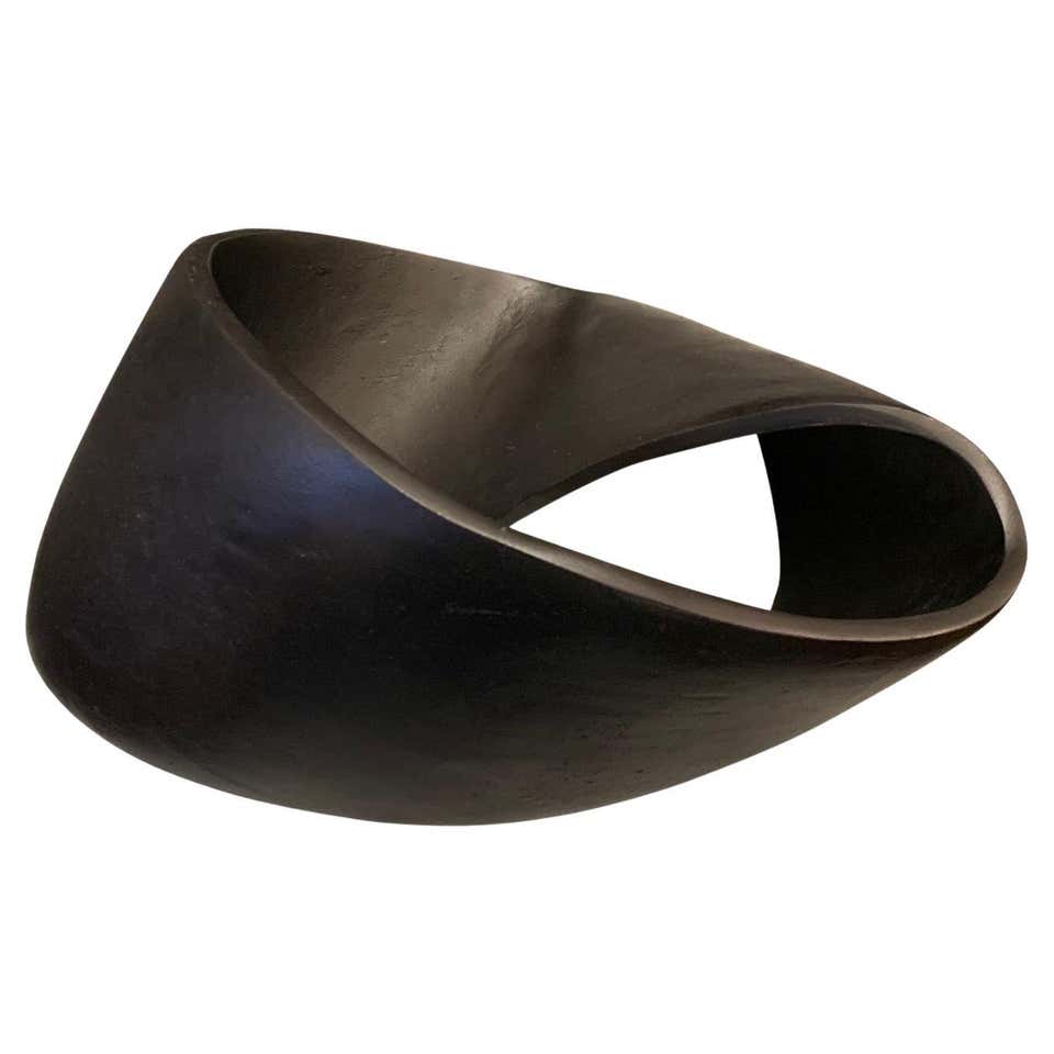 Large Wooden Ribbon Sculpture For Sale at 1stDibs