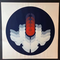 Grandi stampe d'epoca di Thomas W. Benton degli anni '70 / Set di 4