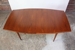 Large Three-Leaf Walnut Dining Table by Paul McCobb for Directional