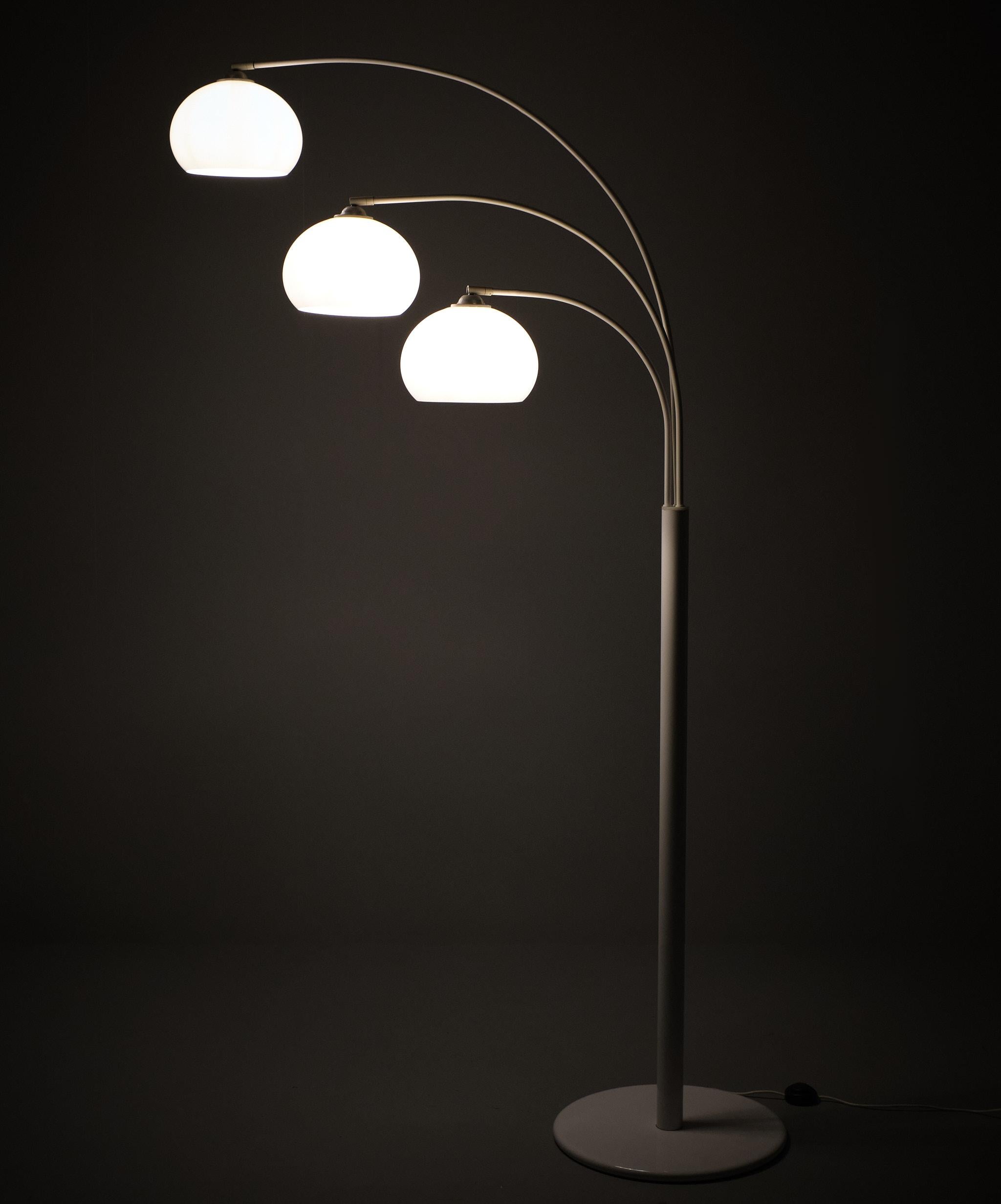 Dutch Large Three shades floor lamp  Dijkstra Holland 1970s  For Sale