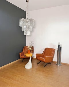 Large three-Tier Murano Glass Tube Chandelier – 48 glasses