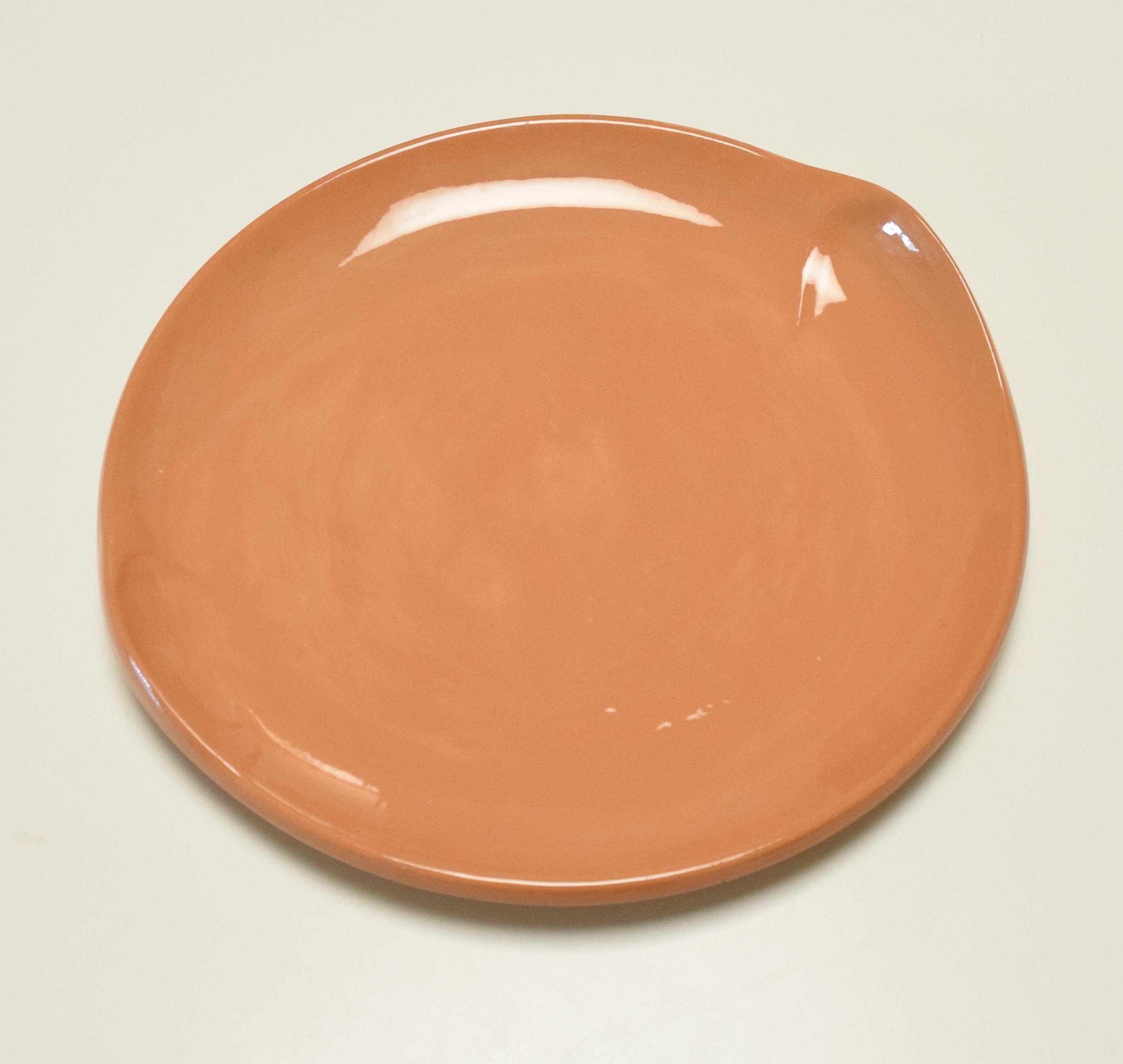Italian Large Thumbprint Platter by Elsa Peretti for Tiffany & Co. For Sale