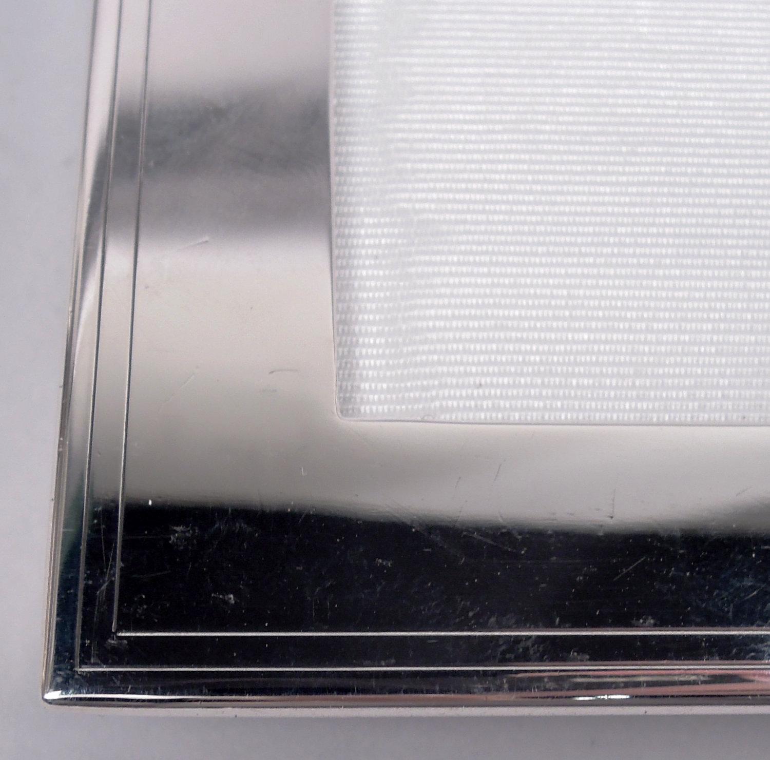 Americano Grande cornice Tiffany American Modern in argento sterling in vendita