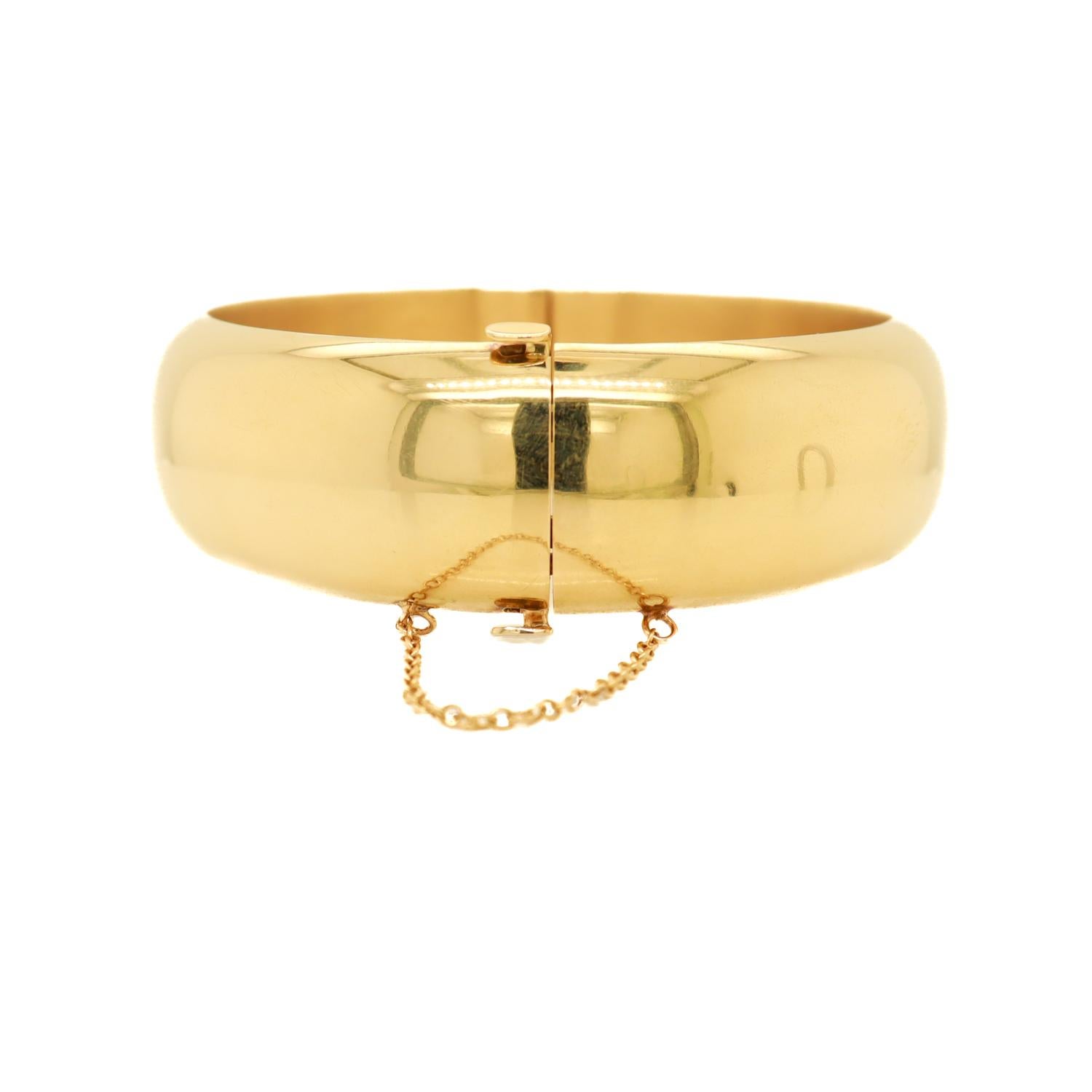 Großer Tiffany & Co. 14K Gold-Armreif aus Gold 2