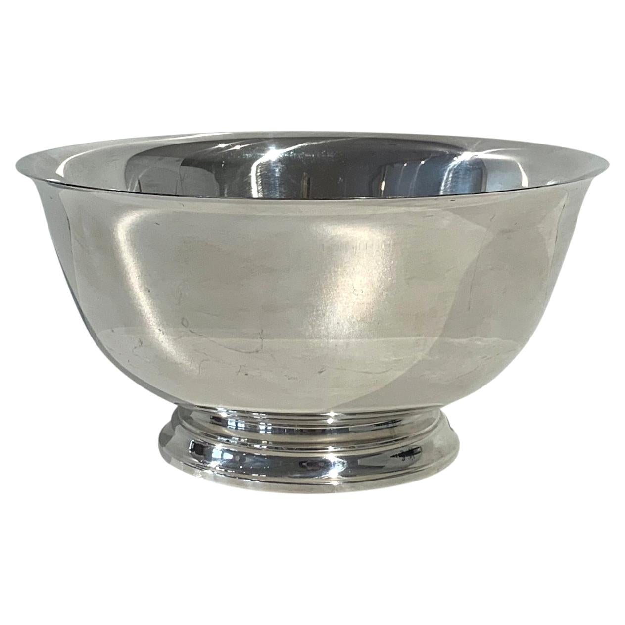 Large Tiffany & Co. Bowl, Sterling Silver, New York, 1930-1950s