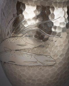 Large Tiffany Silver Sporting Cup, 1870-1891