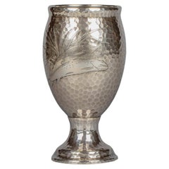 Antique Large Tiffany Silver Sporting Cup, 1870-1891