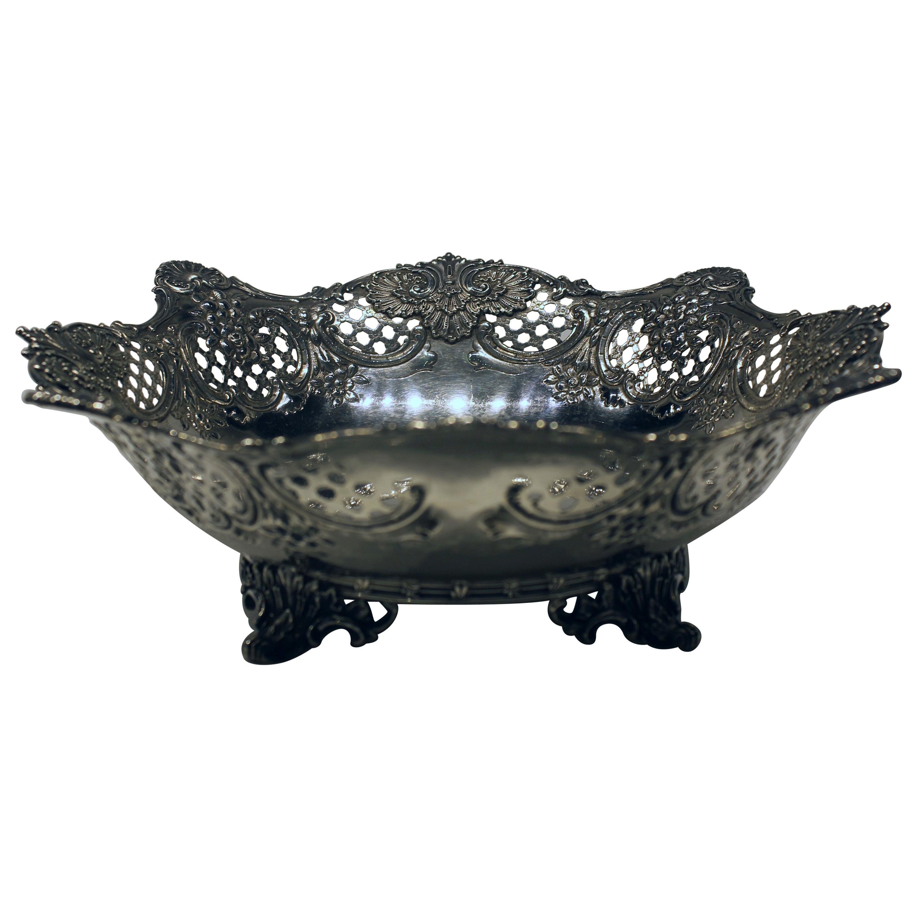 Large Tiffany Sterling Silver Center Bowl