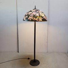 Large Tiffany Style Laburnum Floor Lamp